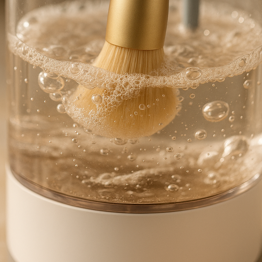 DermalaWhirl 3-in-1 Makeup Brush Cleaner & Dryer | USB-C 7000 RPM